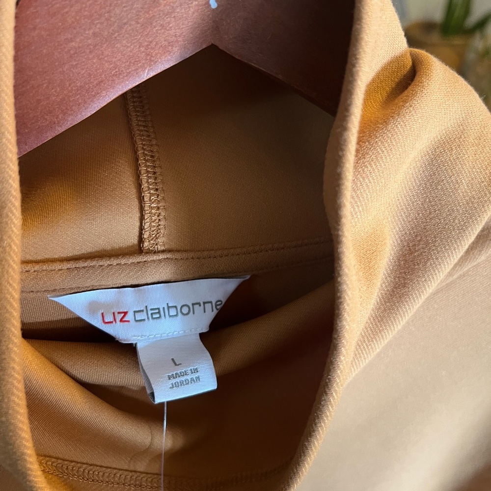 Liz Claiborne pull over cowl neck top